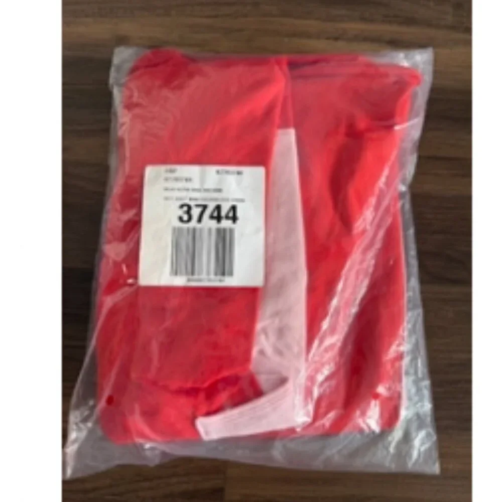 Free People Hot Shot Mini Dress ❤️ Flame Pink Combo Colorblock - NWT
